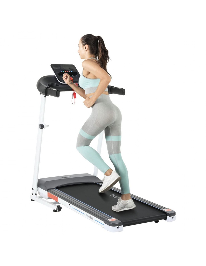 NOVONOVA. TAPI DE COURSE. SY-T2712. JUSQU'À 14KM/H. ÉCRAN LCD. SURFACE DE COURSE: 102X39CM.