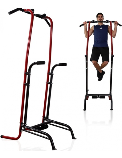 [SY-1080] ISE BARRE DE TRACTION/POWER TOWER MULTIFONCTION FITNESS DIPS STATION POUR MUSCULATION À DOMICILE, 200KG, SY-1080