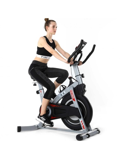 [SY-7020] ISE FIT. VÉLO INDOOR. SY-7020. SYSTÈME INERTIEL DE 8KG. TRANSMISSION PAR COURROIE.