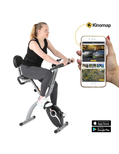 [SY-811] ISE FIT. SY-811. X-BIKE PRO. VÉLO D'EXERCICE PLIANT AVEC DOSSIER.